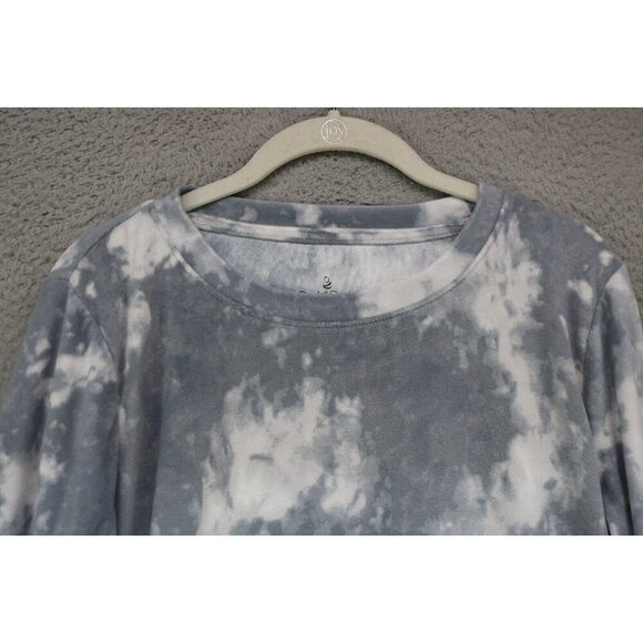 Cuddl Duds Long Sleeve Velour Tunic-Size Medium-Thumbholes-Soft-Cozy Chic - Picture 5 of 11